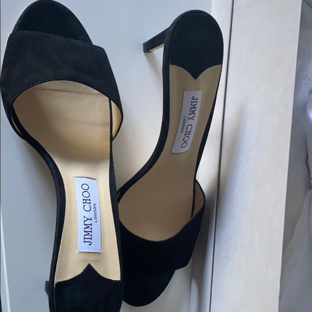 Jimmy Choo Stacey 65 suede black 39.5